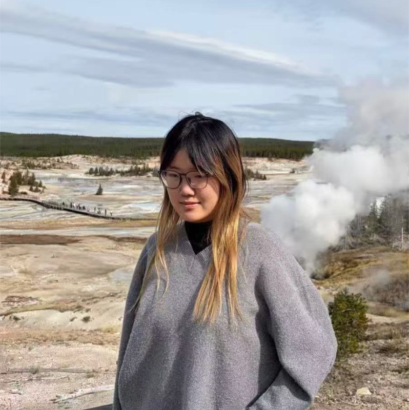 Yueming Yuan at Yellowstone